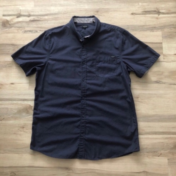 Buffalo David Bitton Dark Blue Casual Shirt - Picture 1 of 7